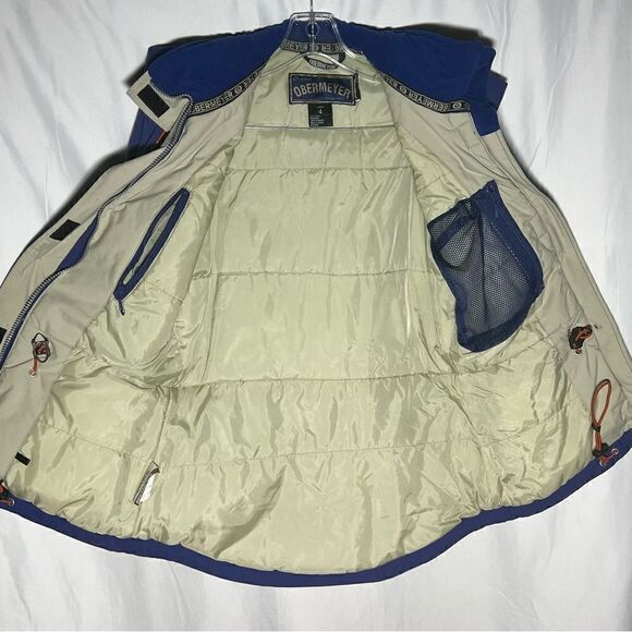 Obermeyer Womens Adirondack Blue Parka Ski Snowboard Blue Jacket 4 - Picture 8 of 16